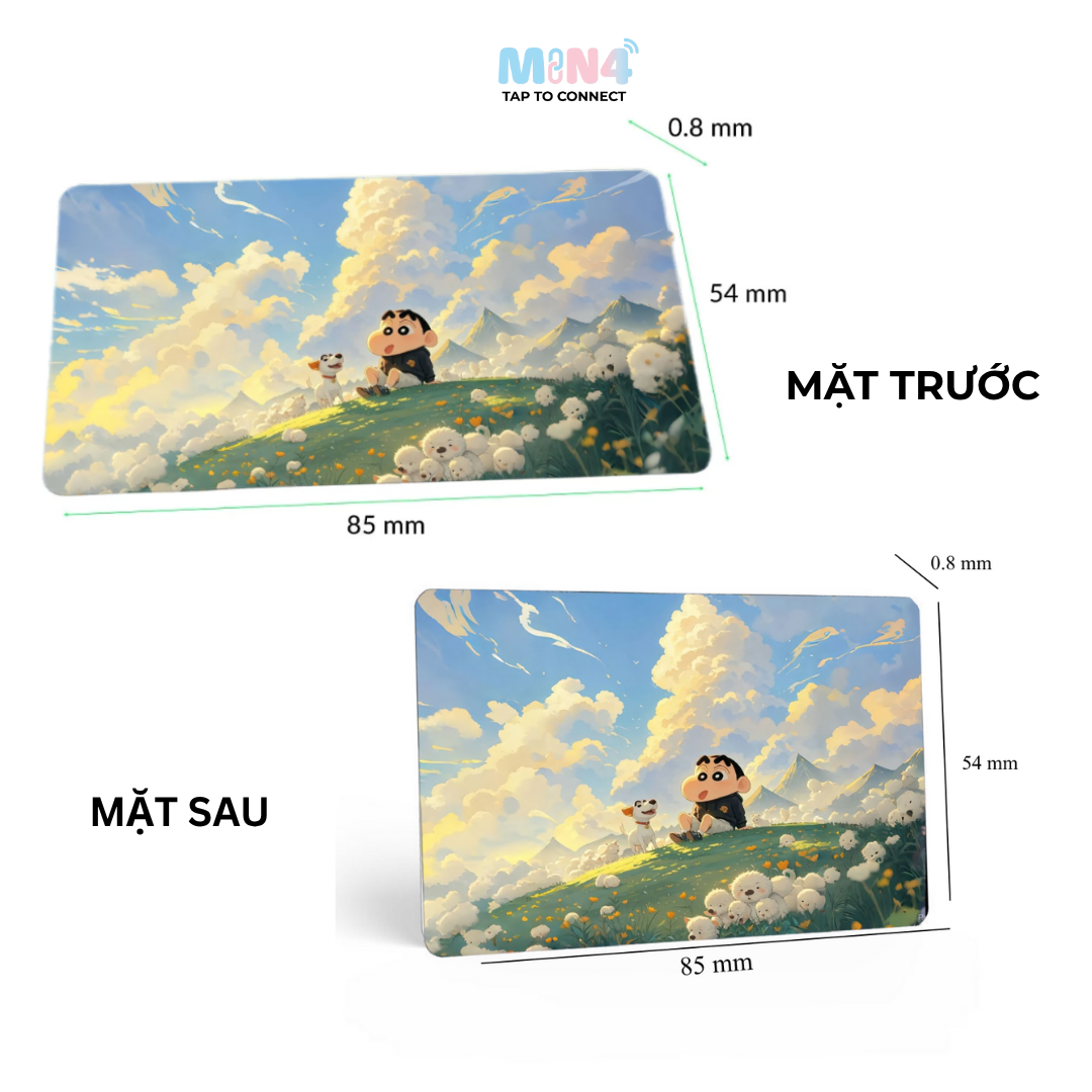 Alternative view of Thẻ ngang MIN4 (Shin chan Theme)