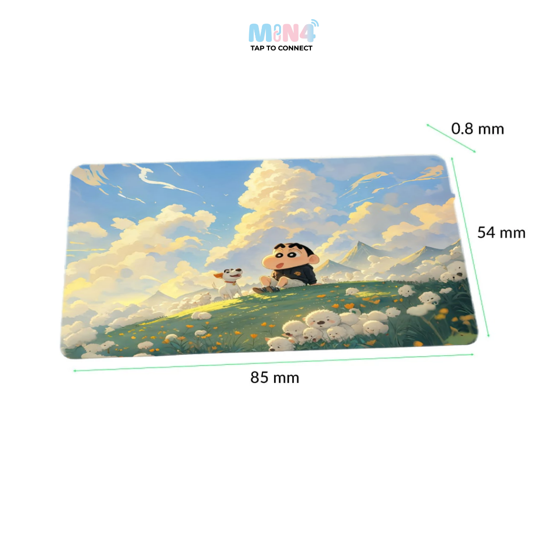 Thẻ ngang MIN4 (Shin chan Theme)