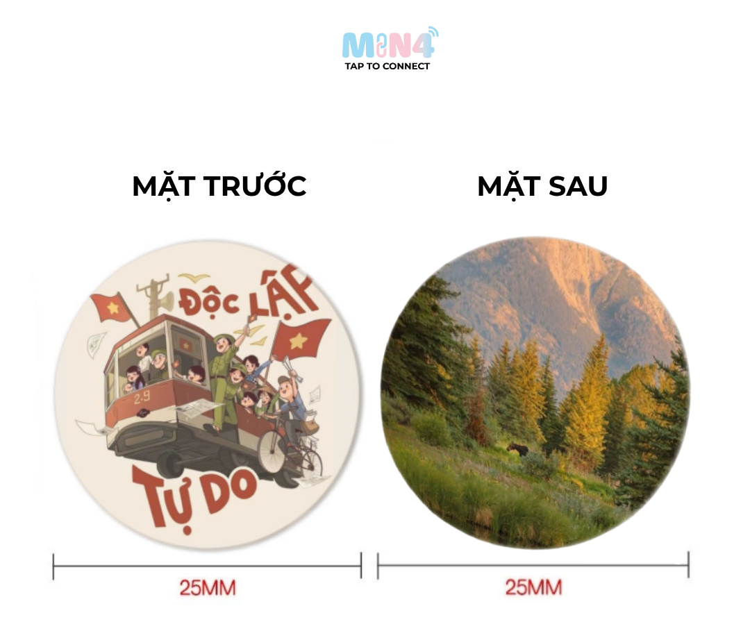 các mẫu danh thiếp thông minh NFC tùy chỉnh của MINFO