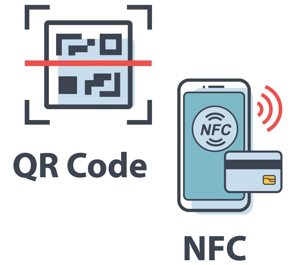 so sánh trải nghiệm chạm thẻ NFC và quét mã QR Code