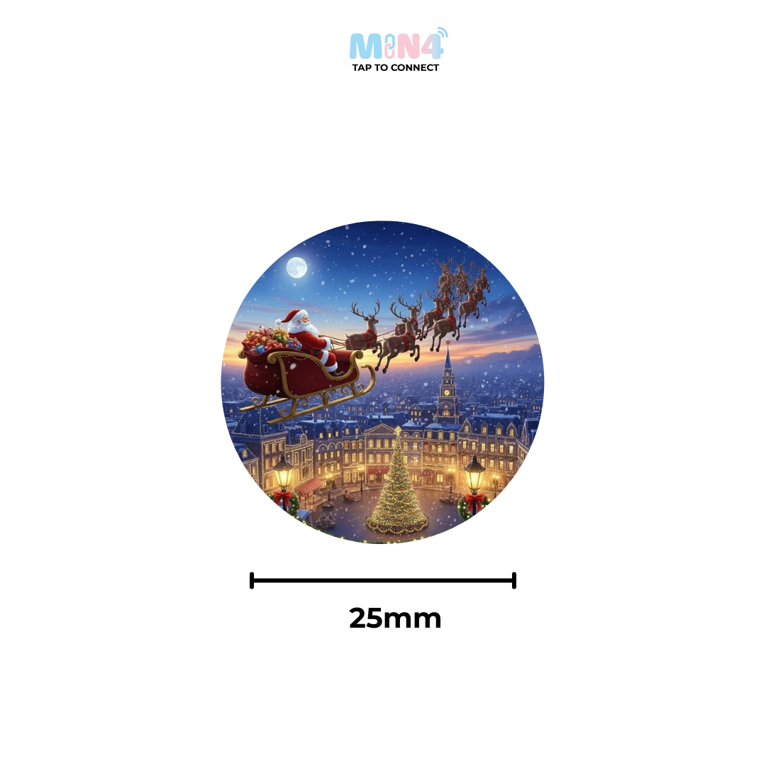 Thẻ Tròn MIN4 (Christmas theme)