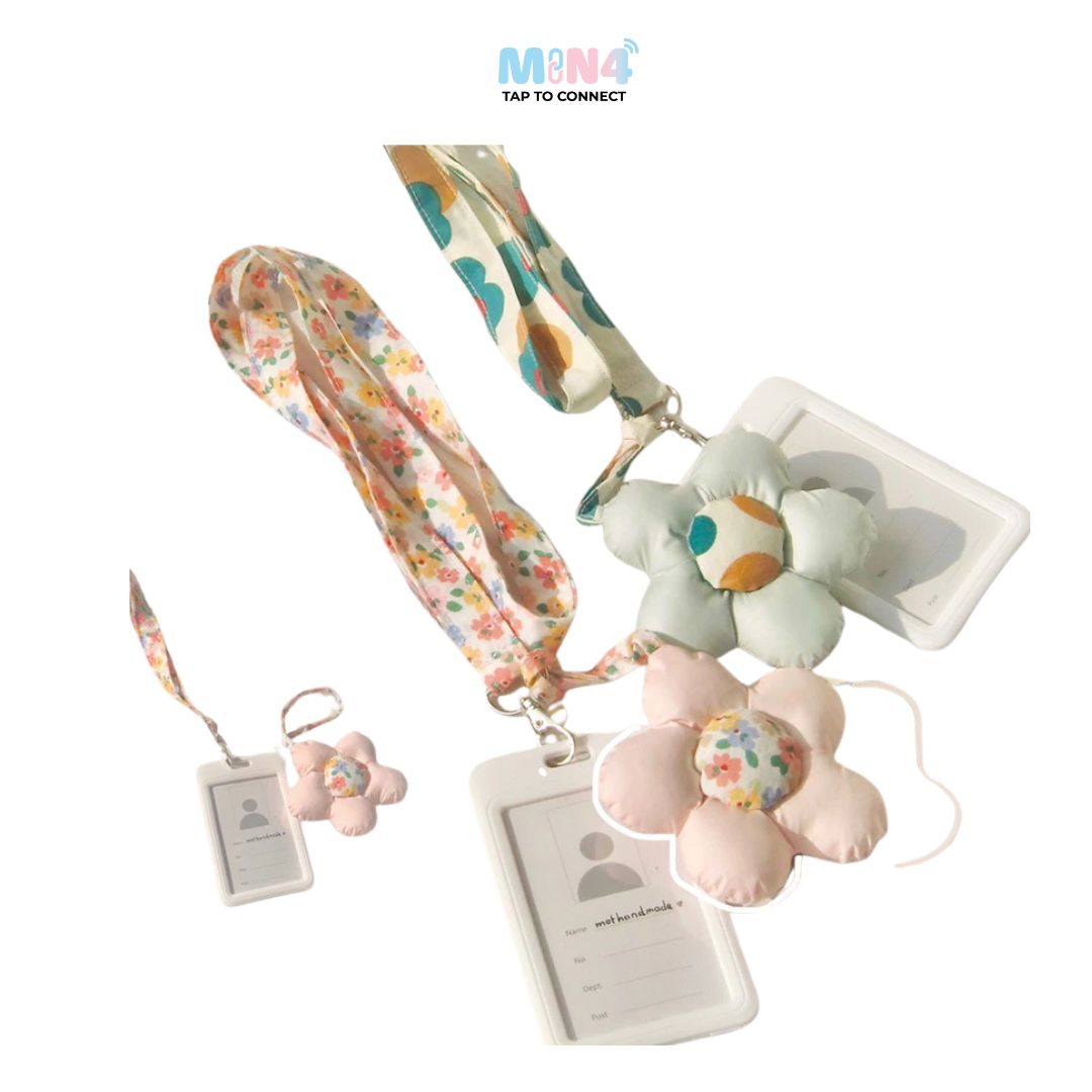 Bao đựng thẻ Bông hoa MIN4